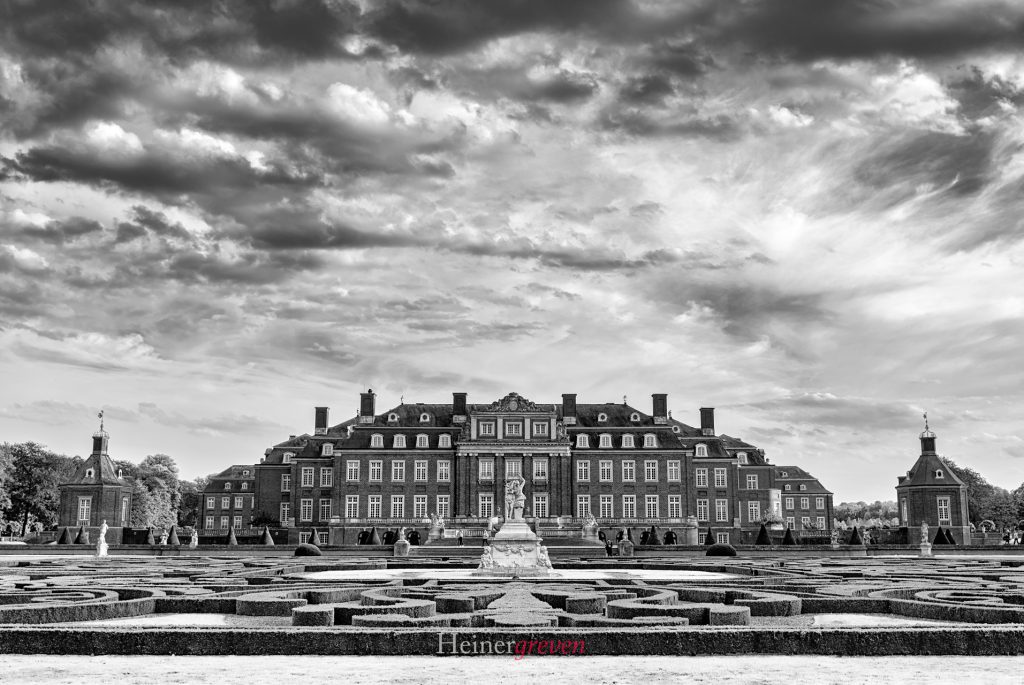 Schloss Nordkirchen schwarz/weiß