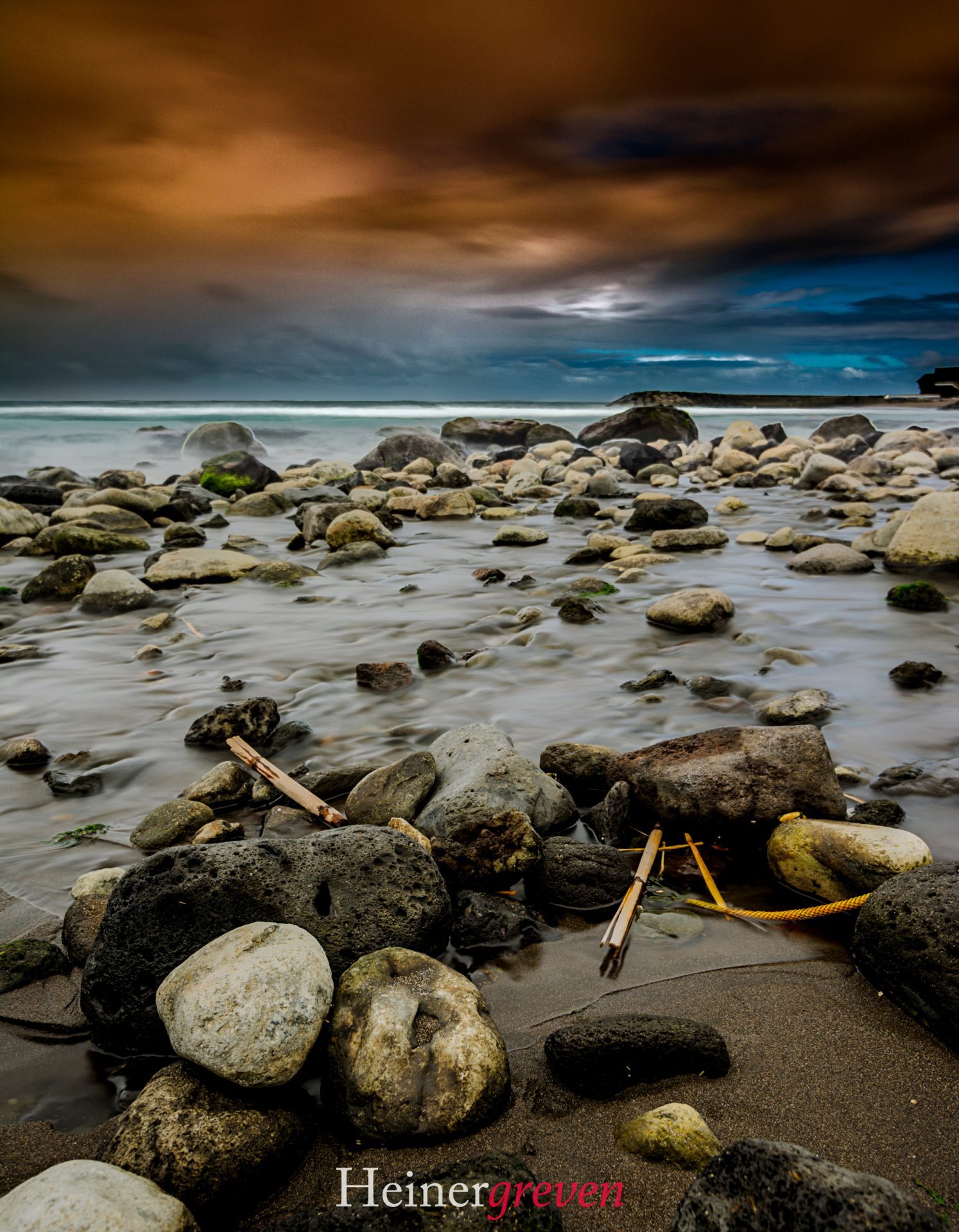 Azoren Felsformationen im Meer