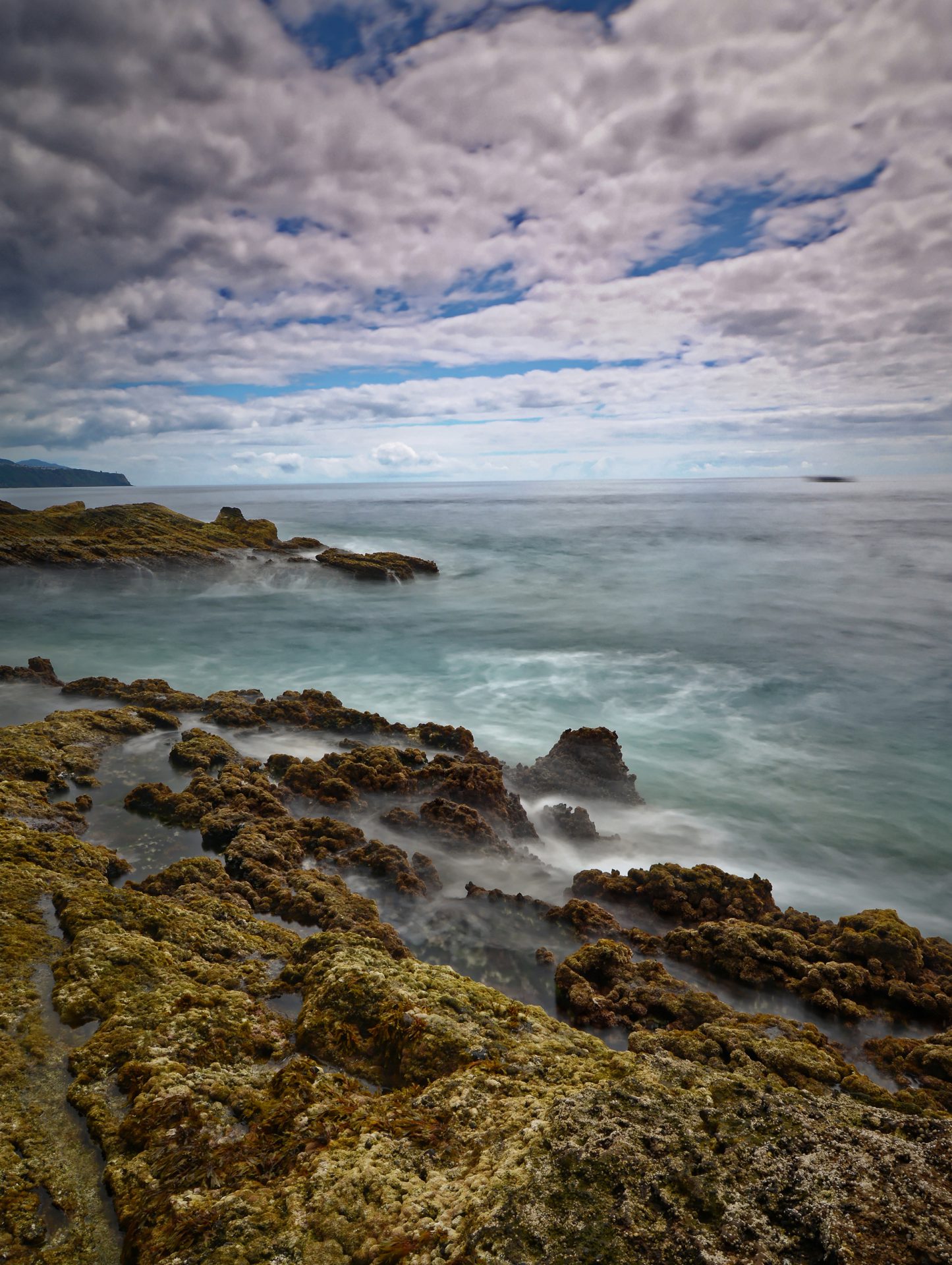 Azoren Impression Wolken und Meer