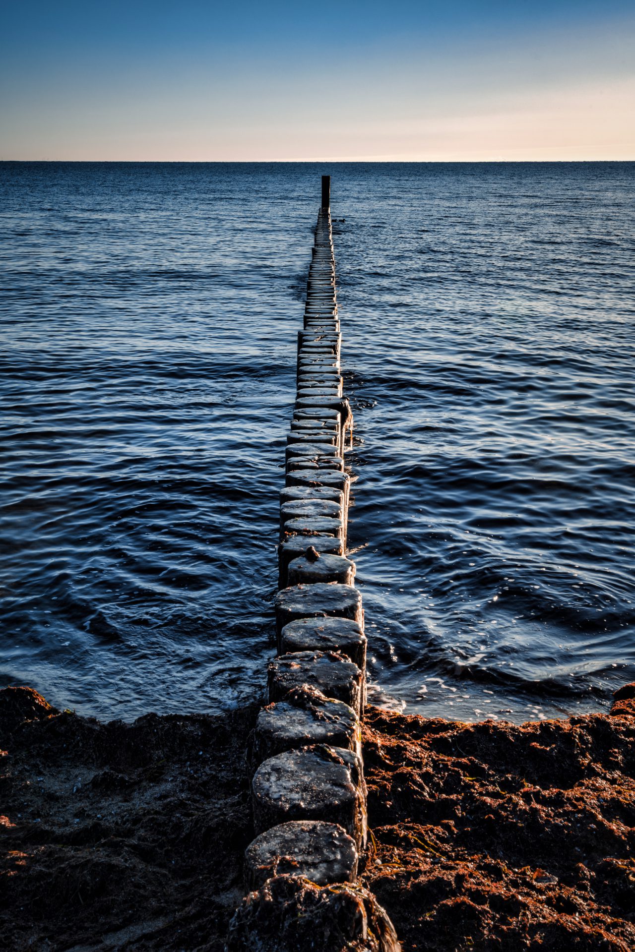 Ostsee Wellenbrecher