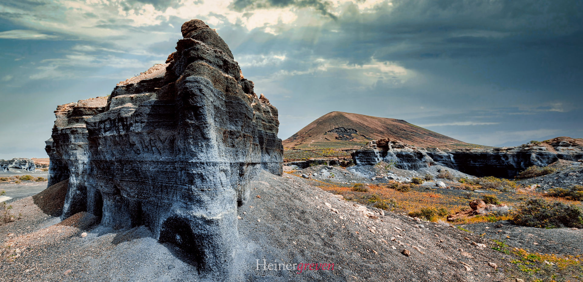 Panorama_Skurile_Vulkanformation_Lanzarote