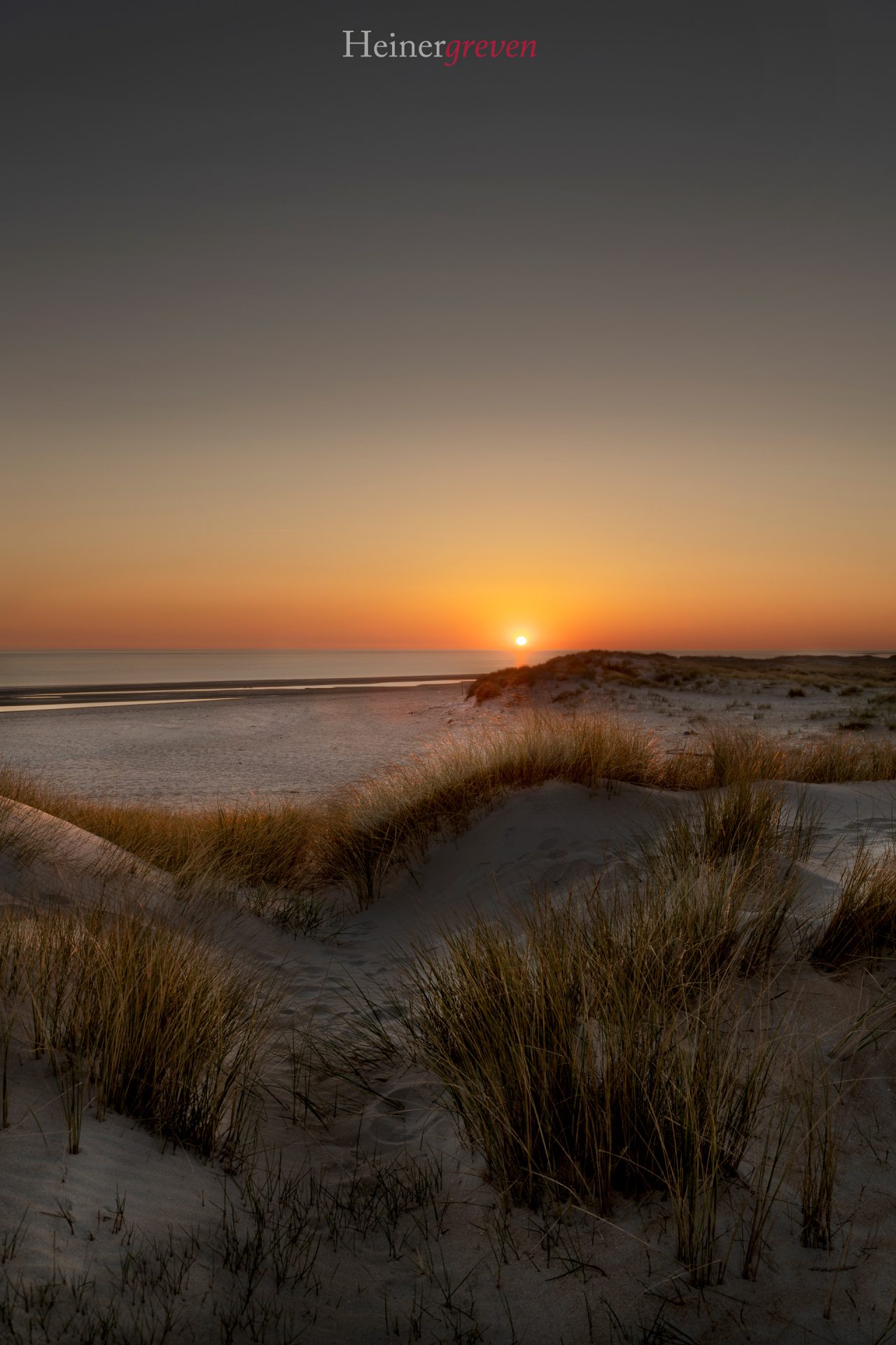 Sonnenuntergang am Meer Römö