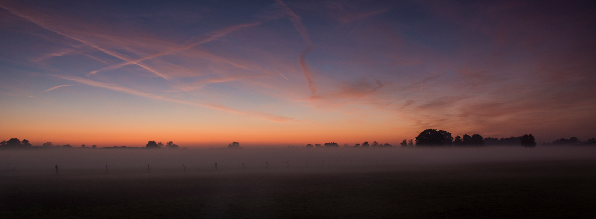 Sonnenuntergang Reckenfeld