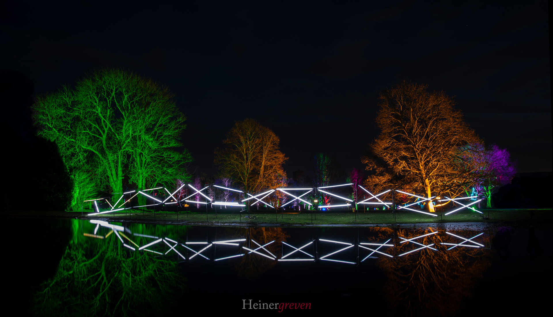 Westfalenpark-Dortmund Lichtstimmung bei Nacht