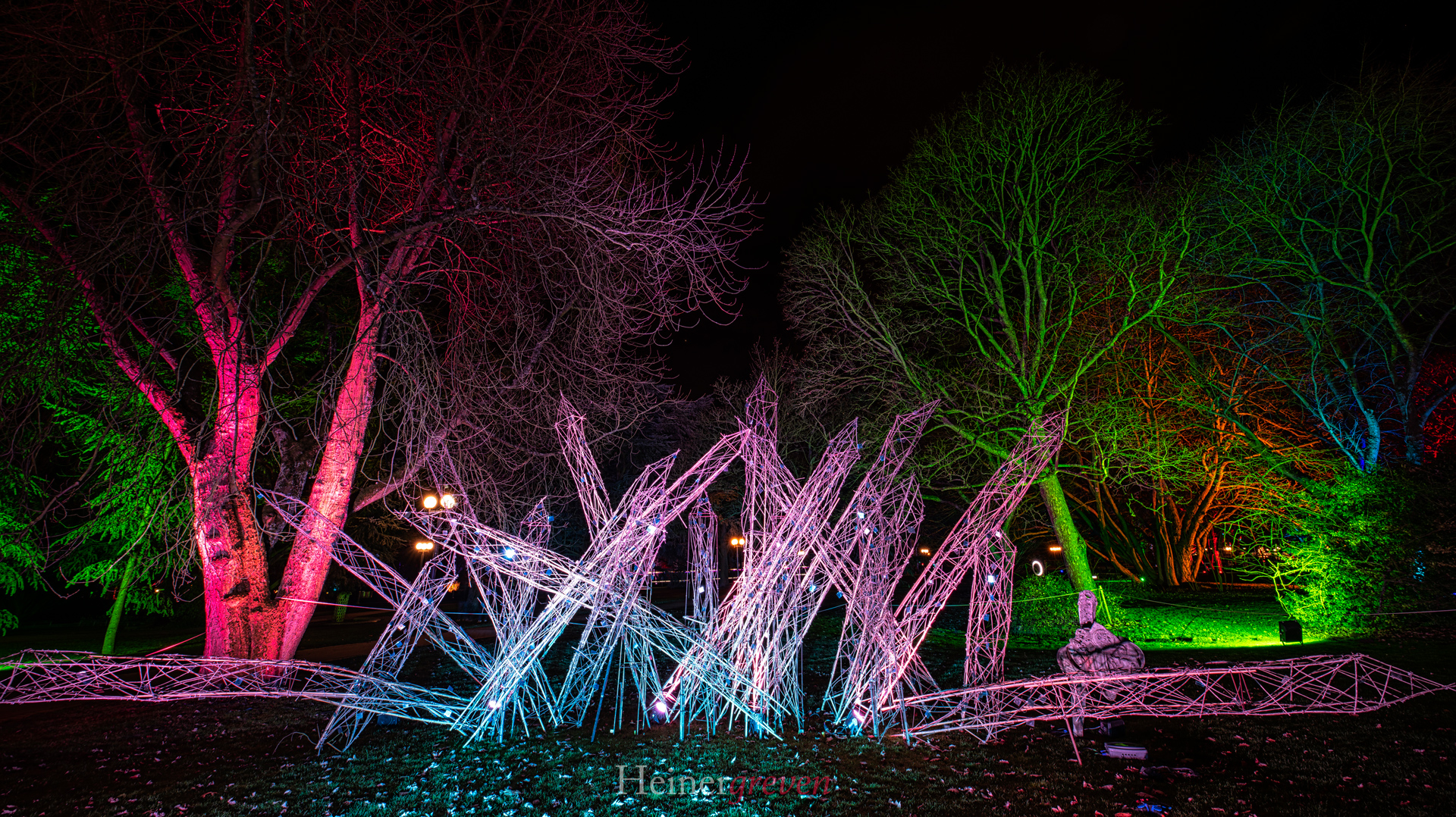Westfalenpark-Dortmund Lichtstimmung bei Nacht